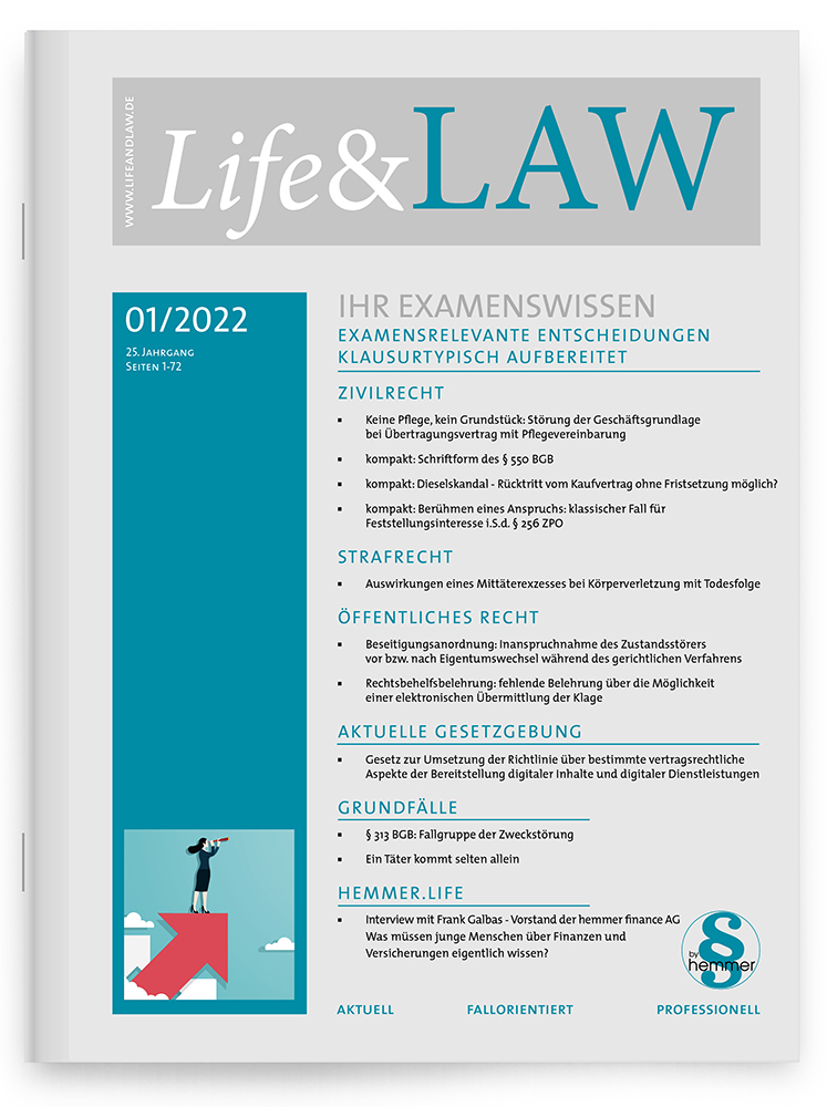 Life&LAW Ausgabe 2022/01