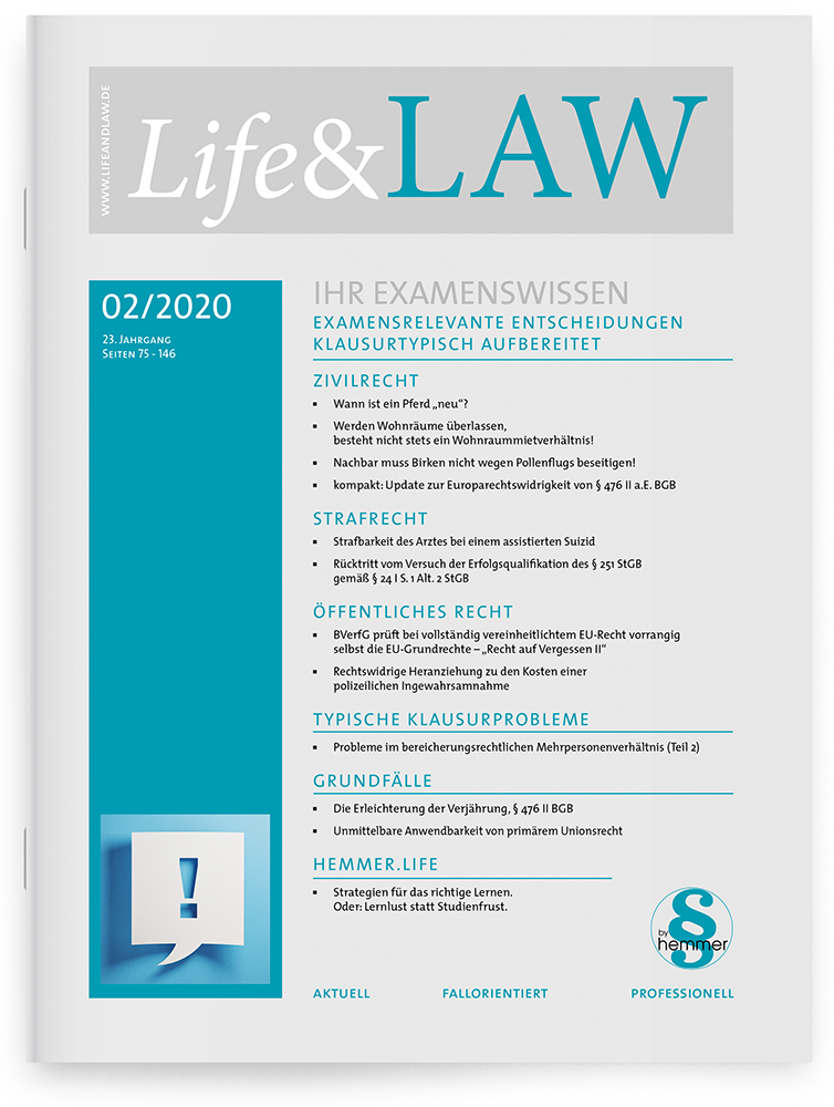 Life&LAW Ausgabe 2020/02