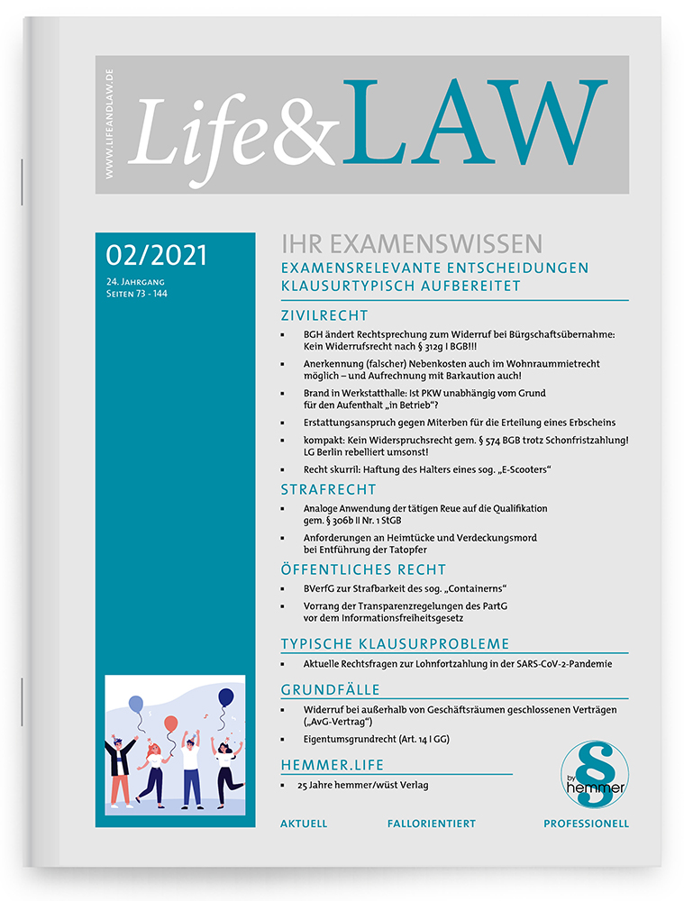 Life&LAW Ausgabe 2021/02