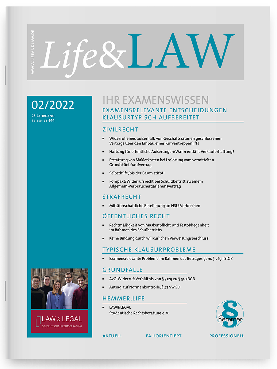 Life&LAW Ausgabe 2022/02