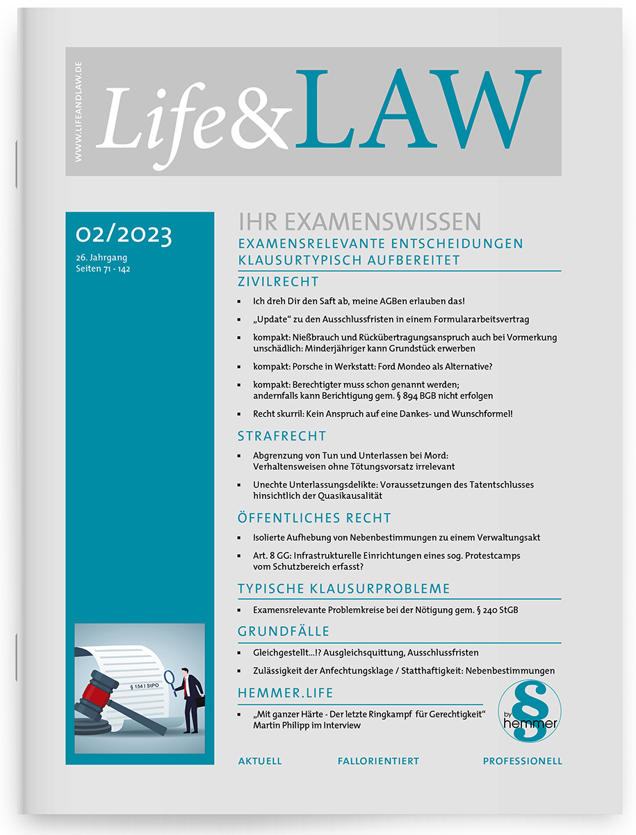 Life&LAW Ausgabe 2023/02