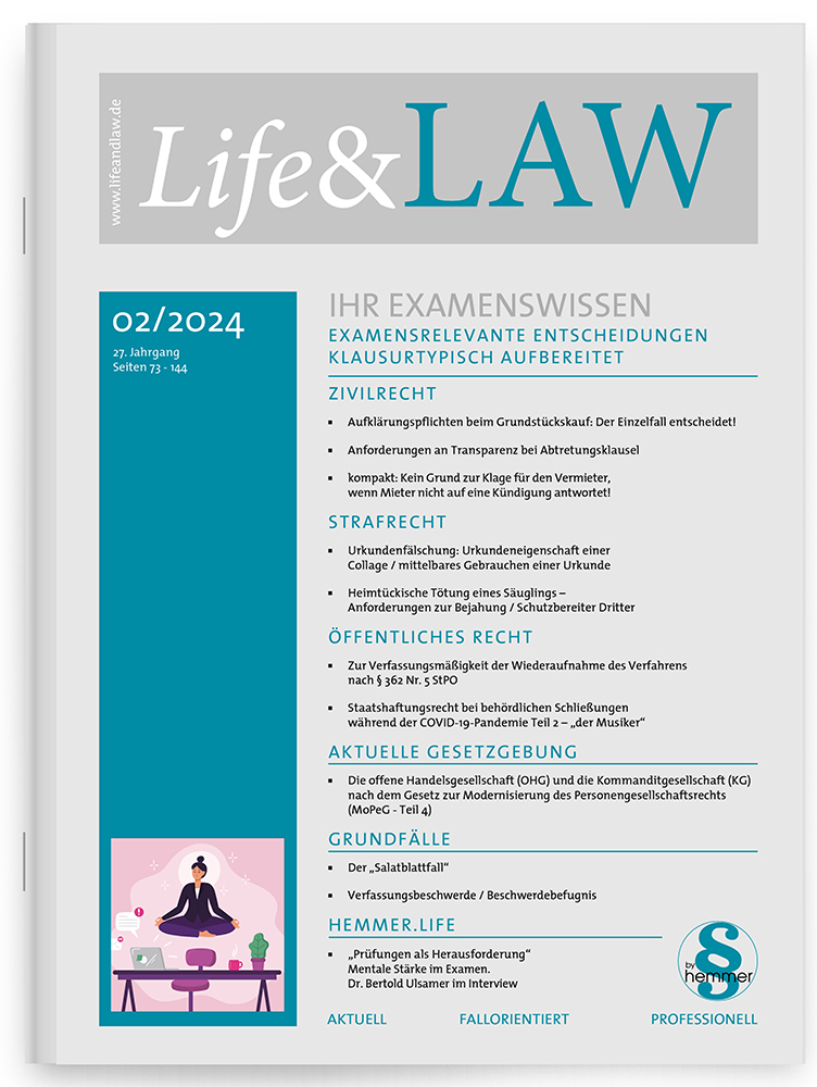 Life&LAW Ausgabe 2024/02