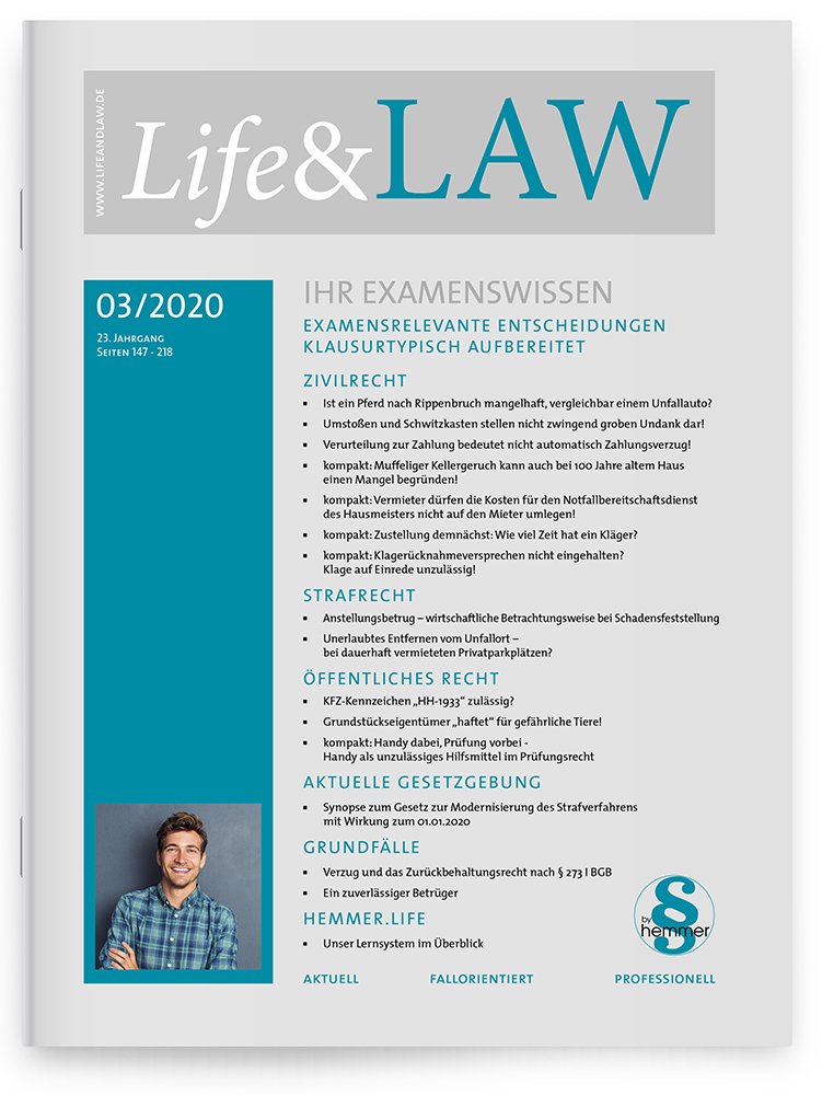 Life&LAW Ausgabe 2020/03