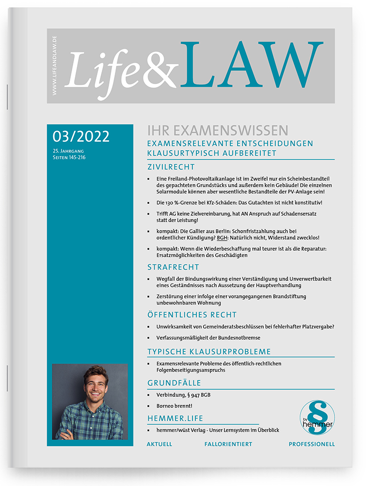 Life&LAW Ausgabe 2022/03