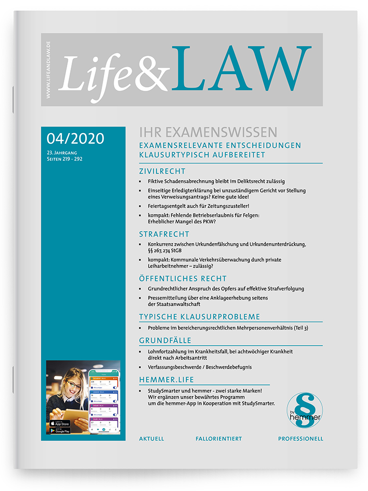 Life&LAW Ausgabe 2020/04