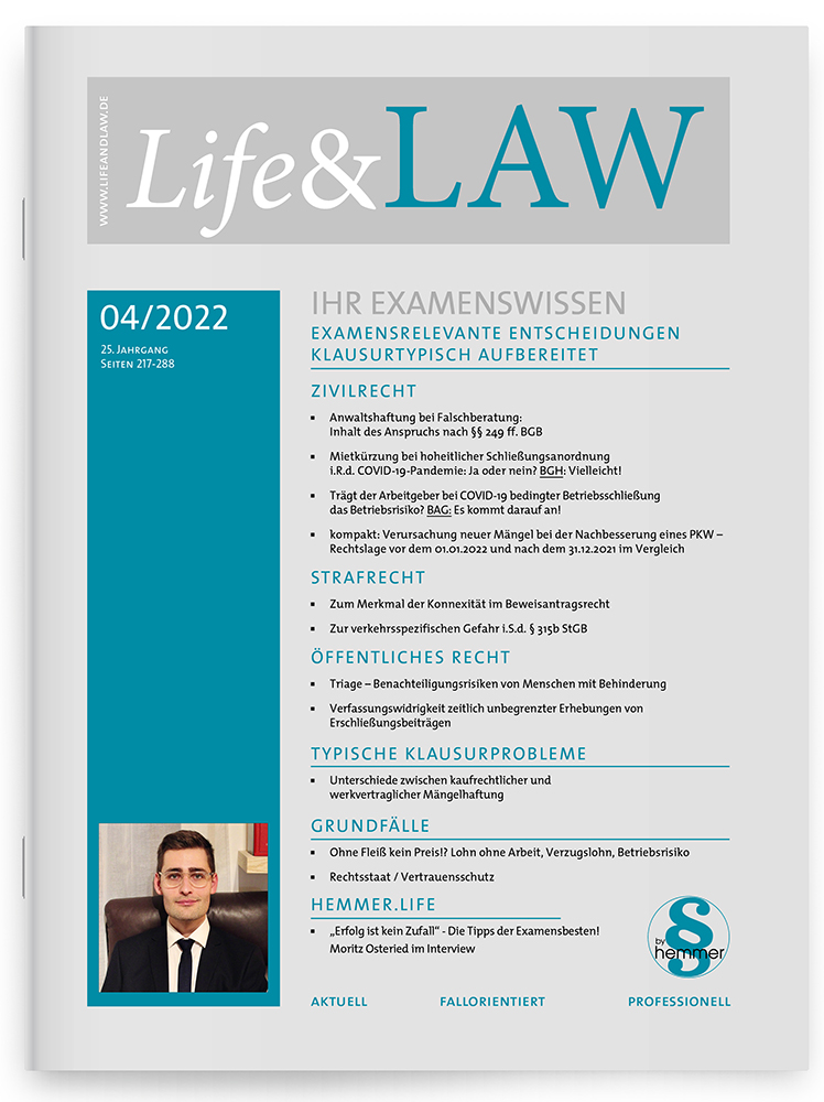 Life&LAW Ausgabe 2022/04