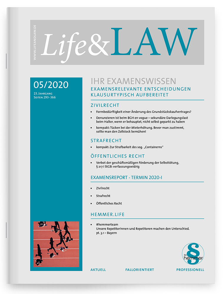 Life&LAW Ausgabe 2020/05
