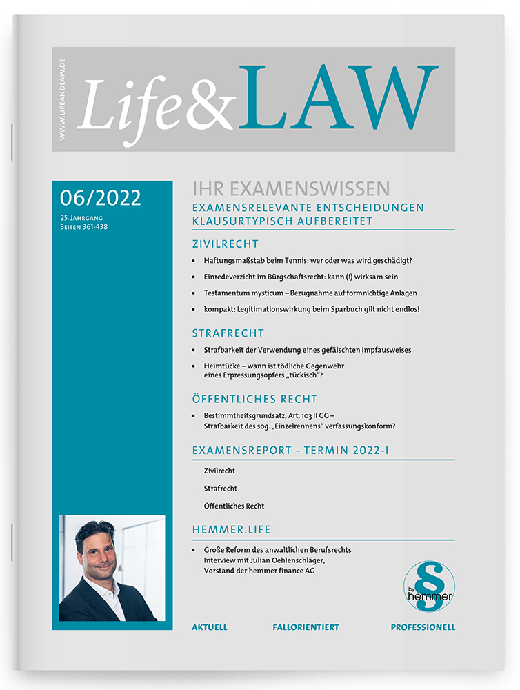 Life&LAW Ausgabe 2022/06
