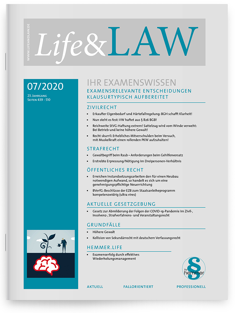 Life&LAW Ausgabe 2020/07