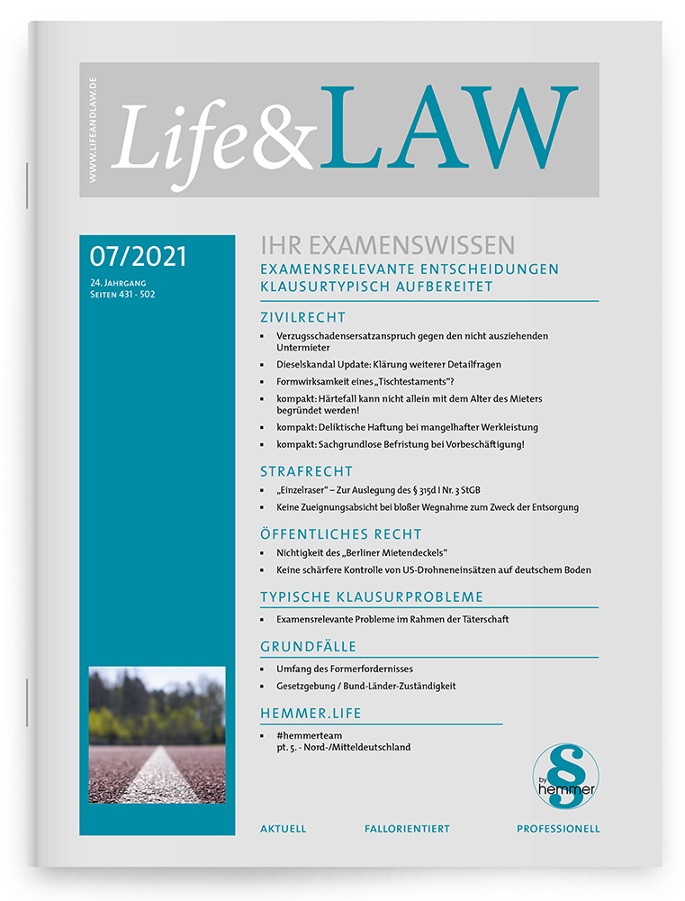 Life&LAW Ausgabe 2021/07