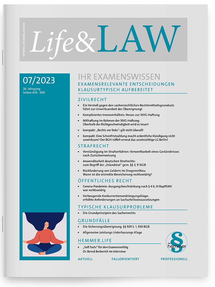 Life&LAW Ausgabe 2023/07