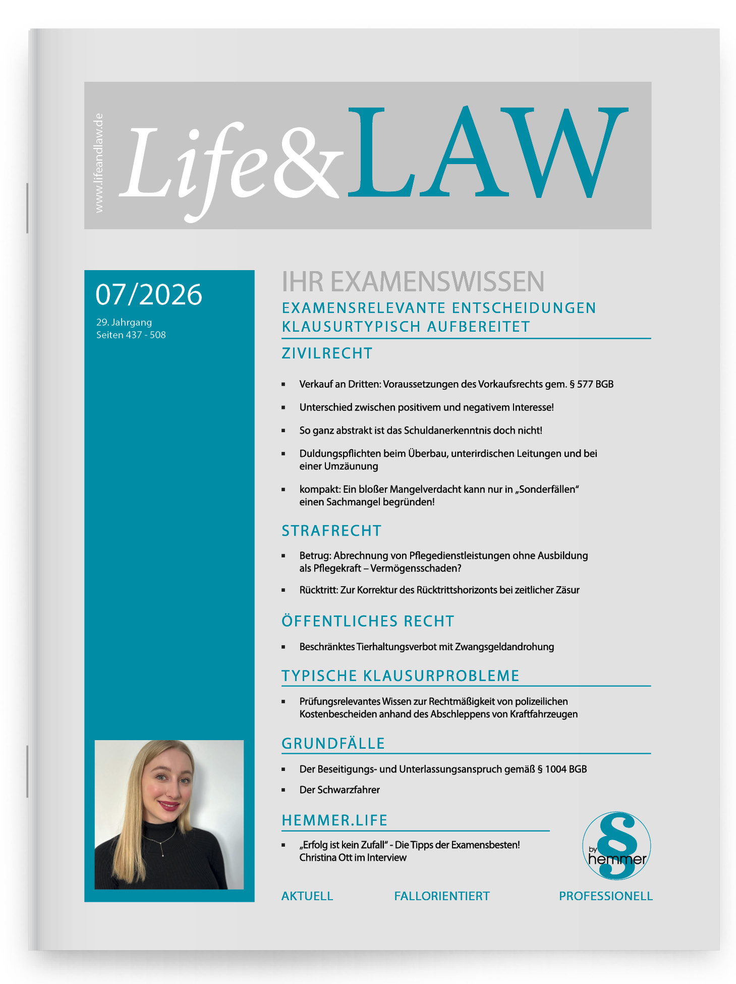 Life&LAW Ausgabe 2026/07