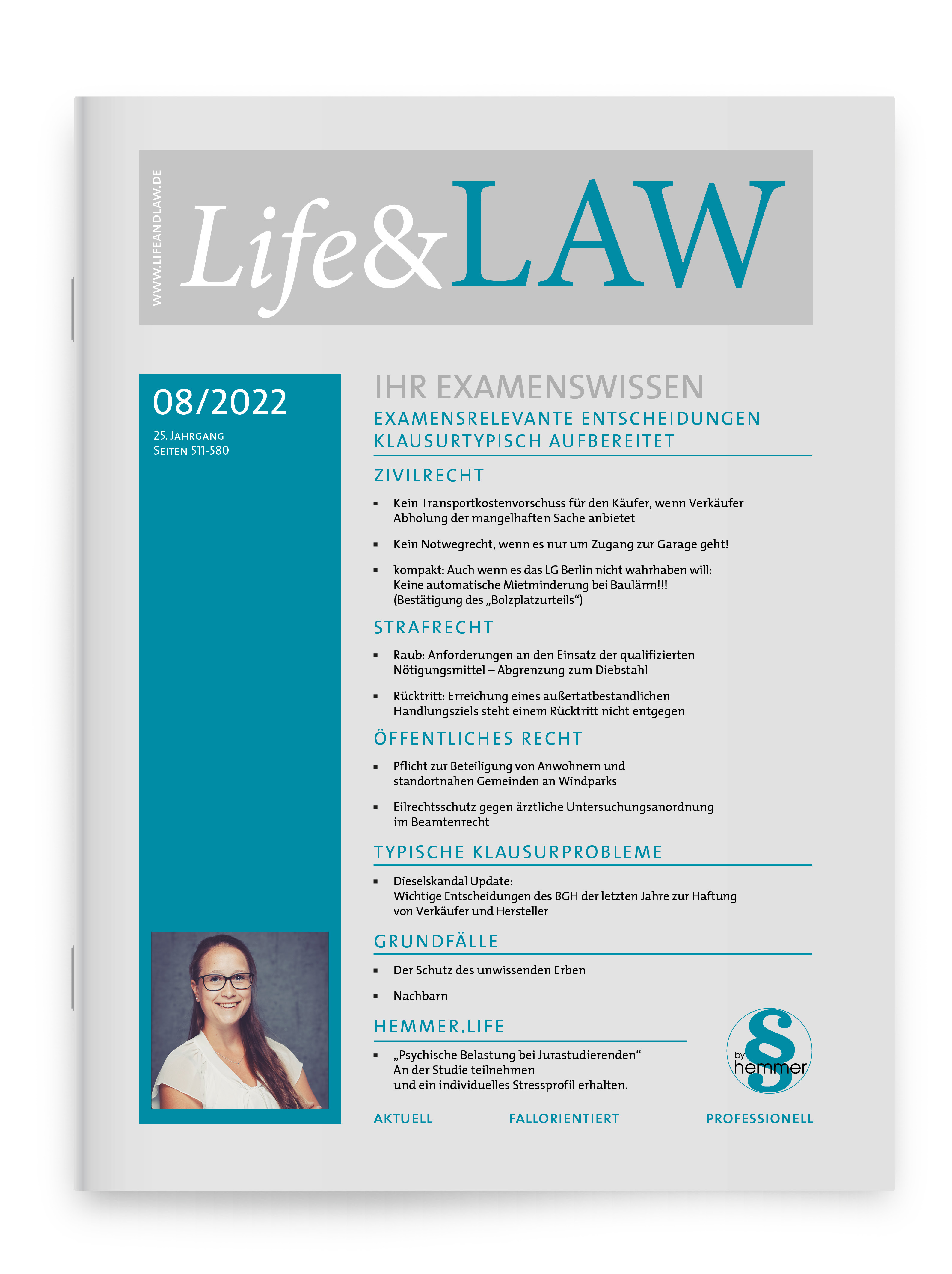 Life&LAW Ausgabe 2022/08