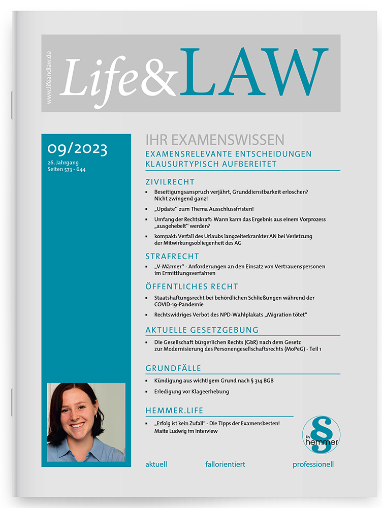 Life&LAW Ausgabe 2023/09