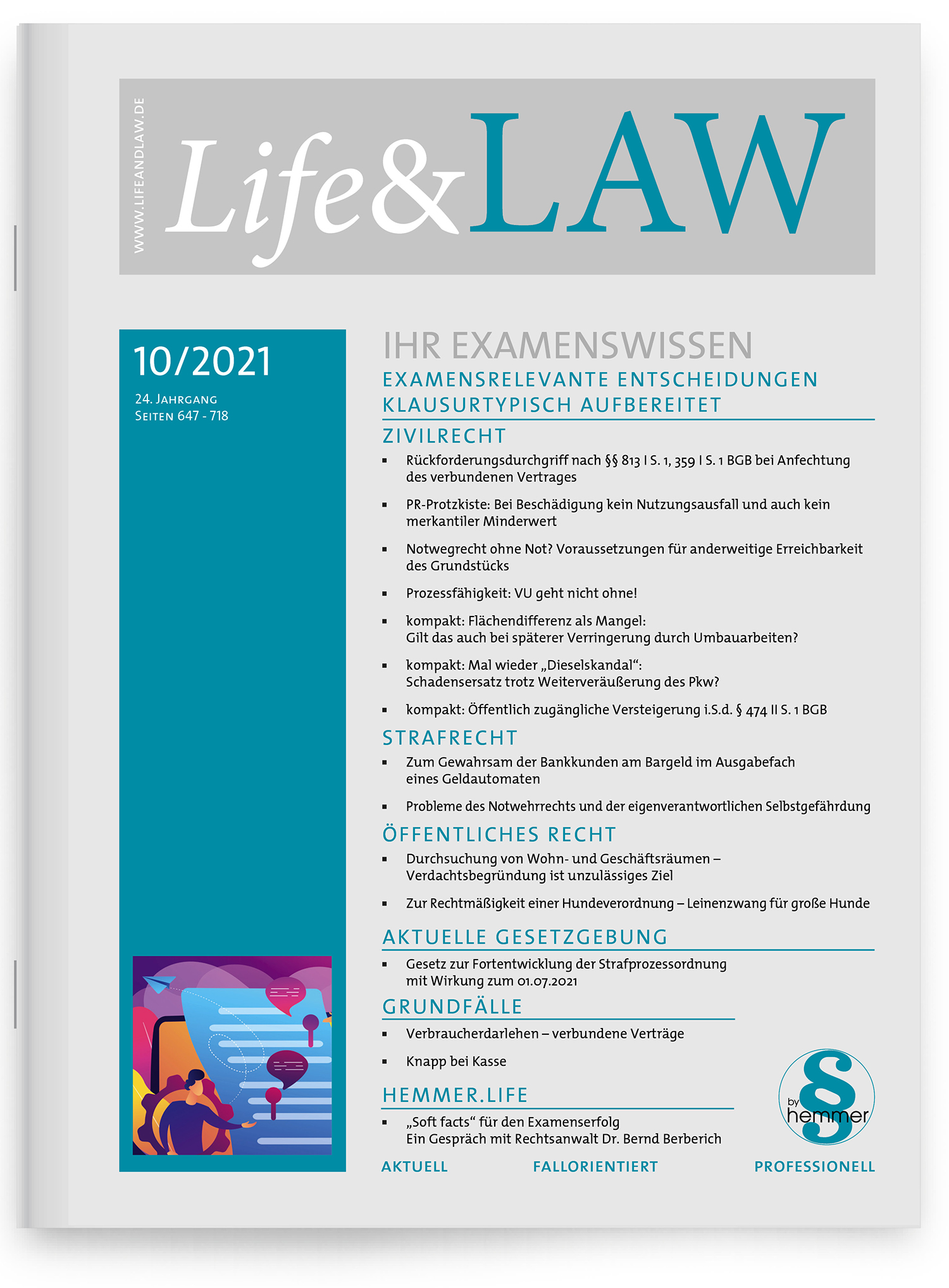 Life&LAW Ausgabe 2021/10