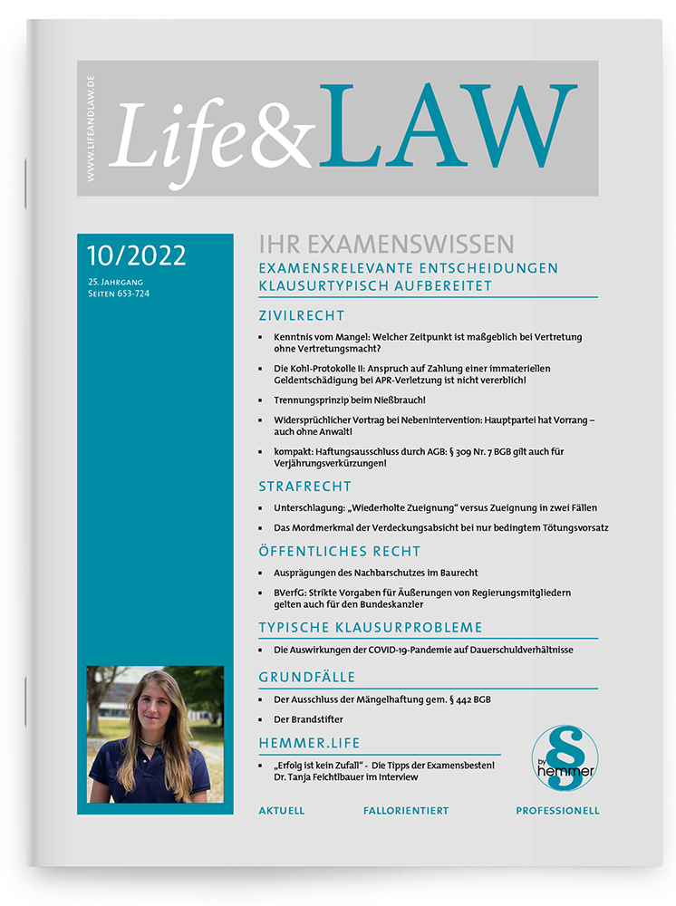 Life&LAW Ausgabe 2022/10