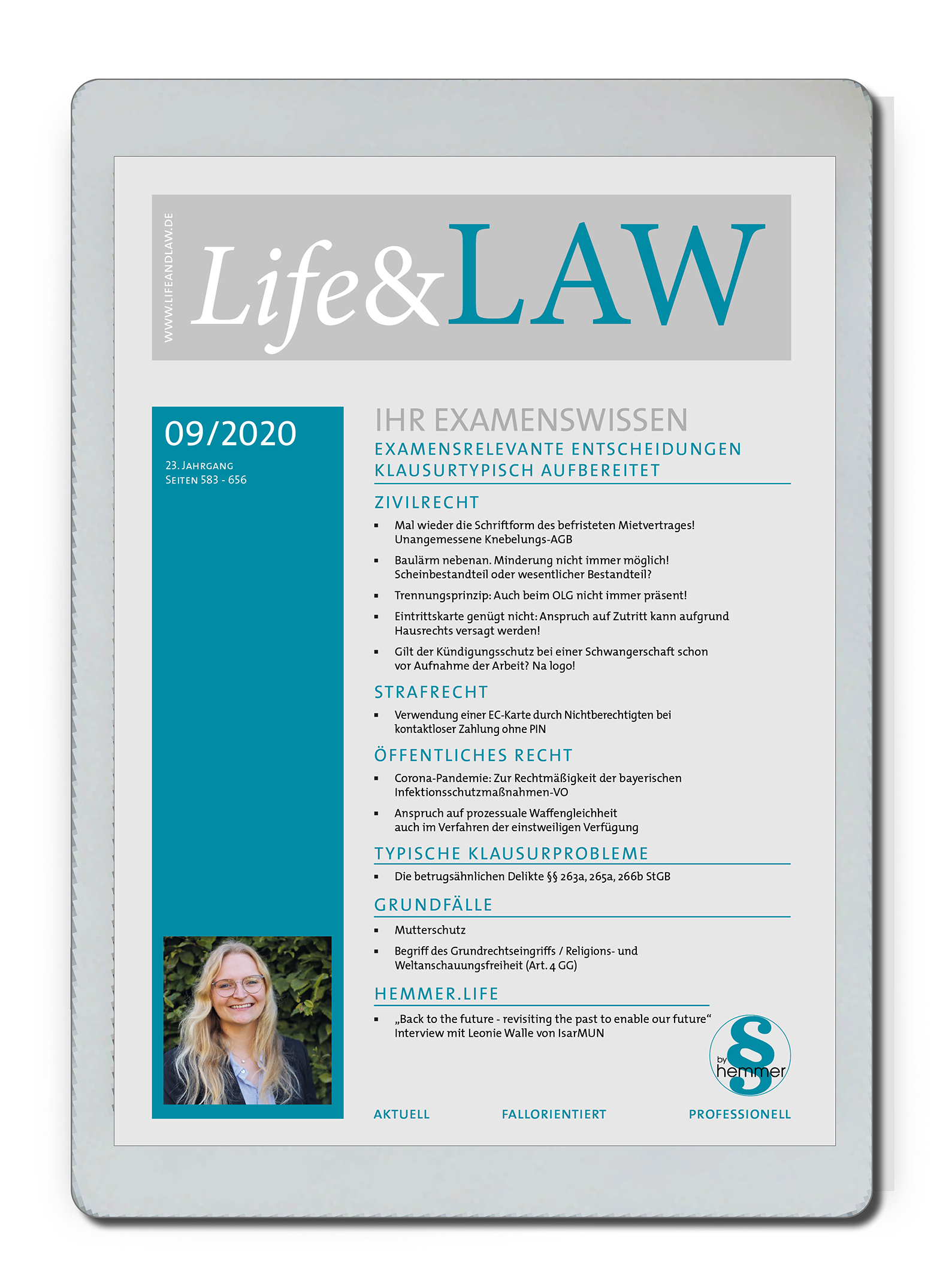 eBook - Life&LAW digital Ausgabe 2020/09