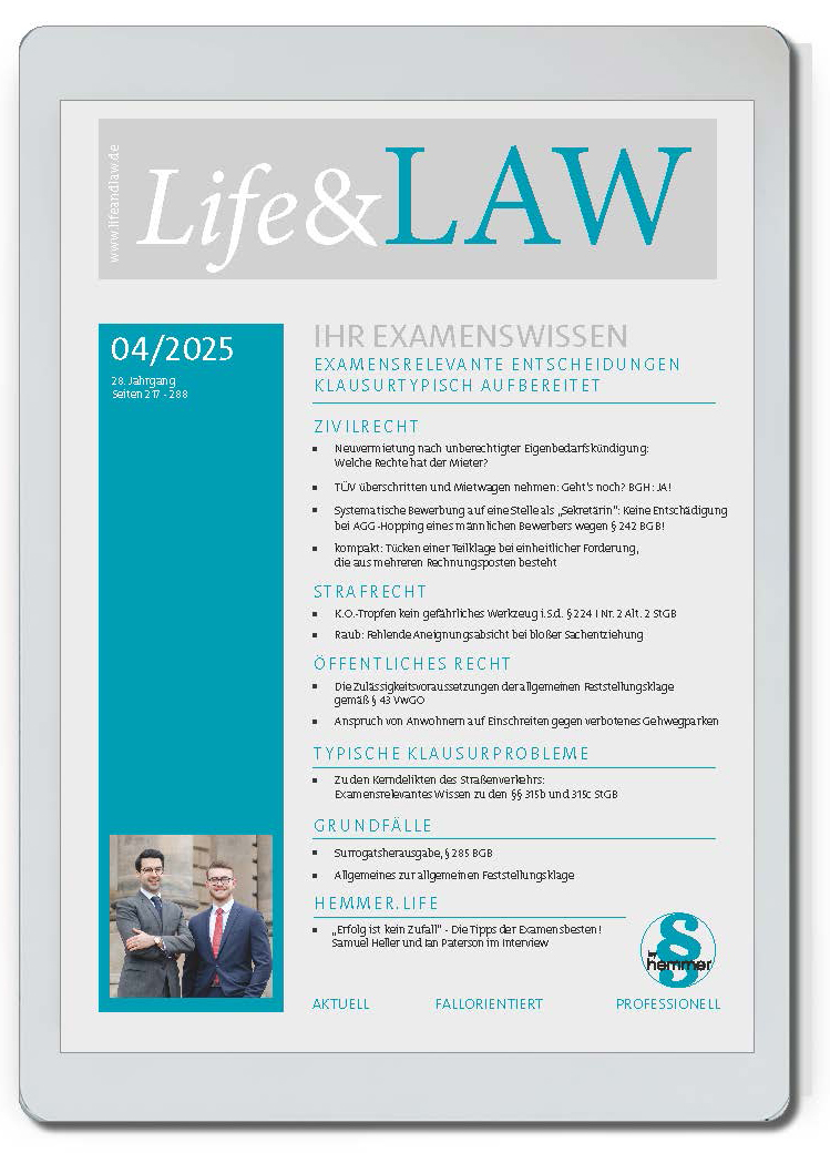 eBook - Life&LAW digital Ausgabe 2025/04