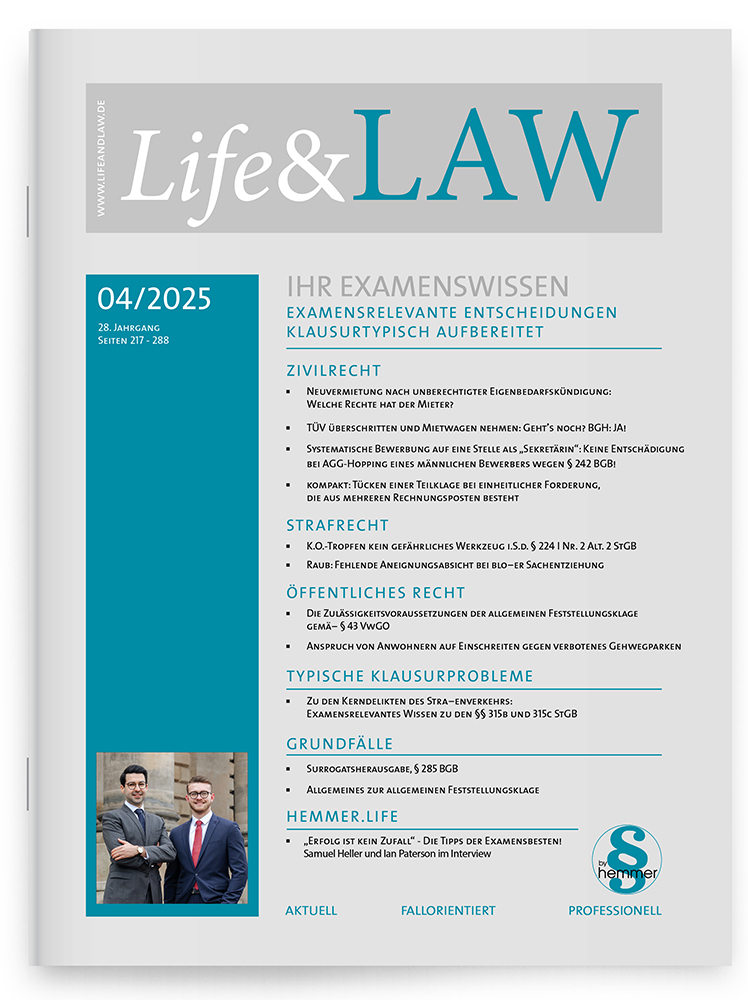 Life&LAW Ausgabe 2025/04