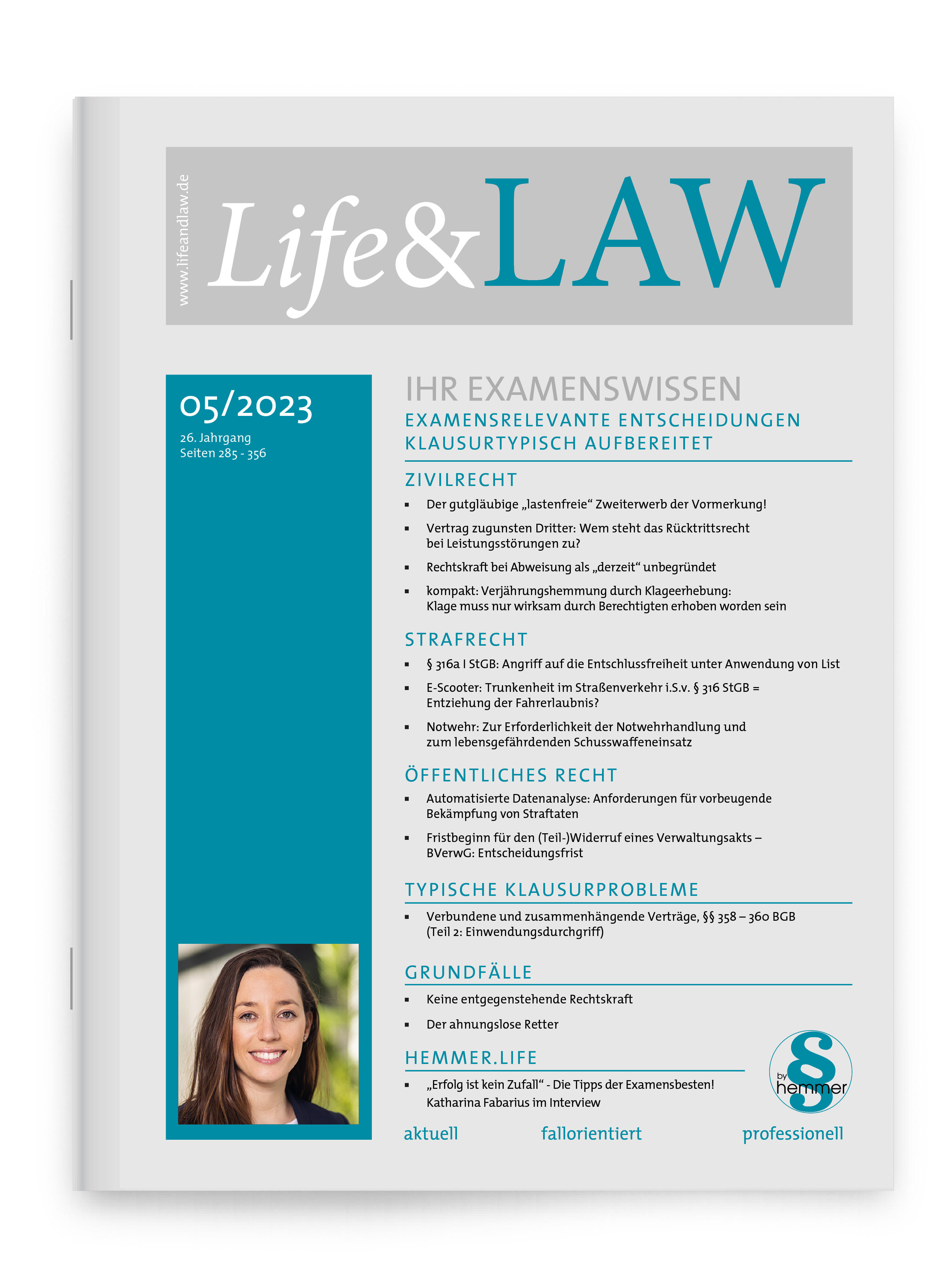 Life&LAW Ausgabe 2023/05