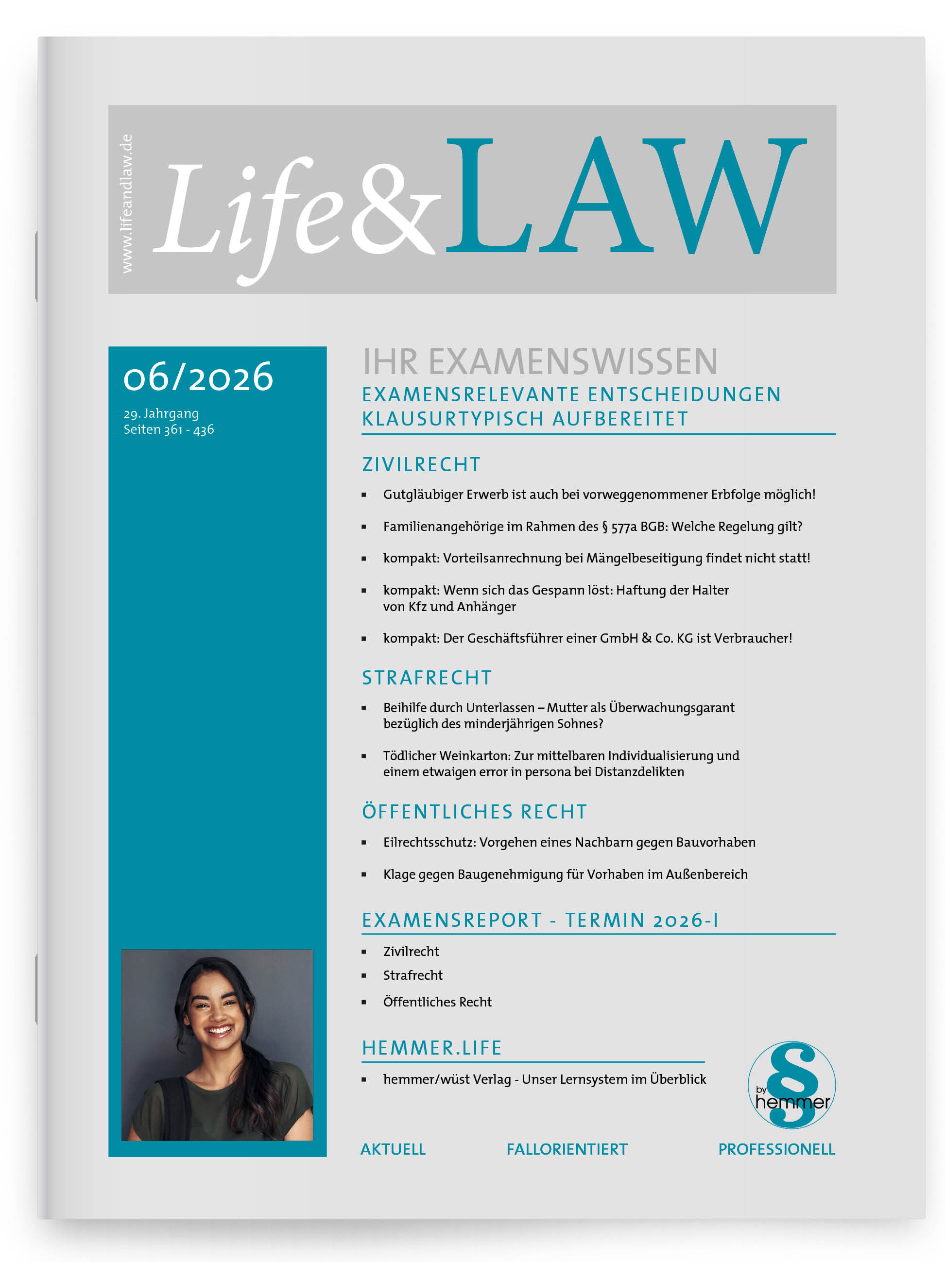 Life&LAW Ausgabe 2026/06