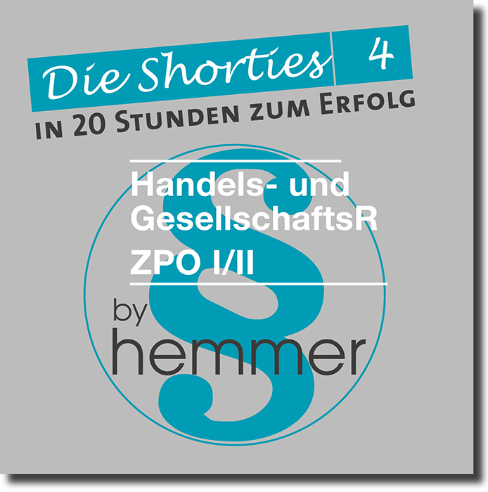 Shorties Box 4: ZPO I/II, GesellR, HandelsR