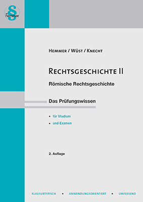 eBook Rechtsgeschichte II - Römische Rechtsgeschichte