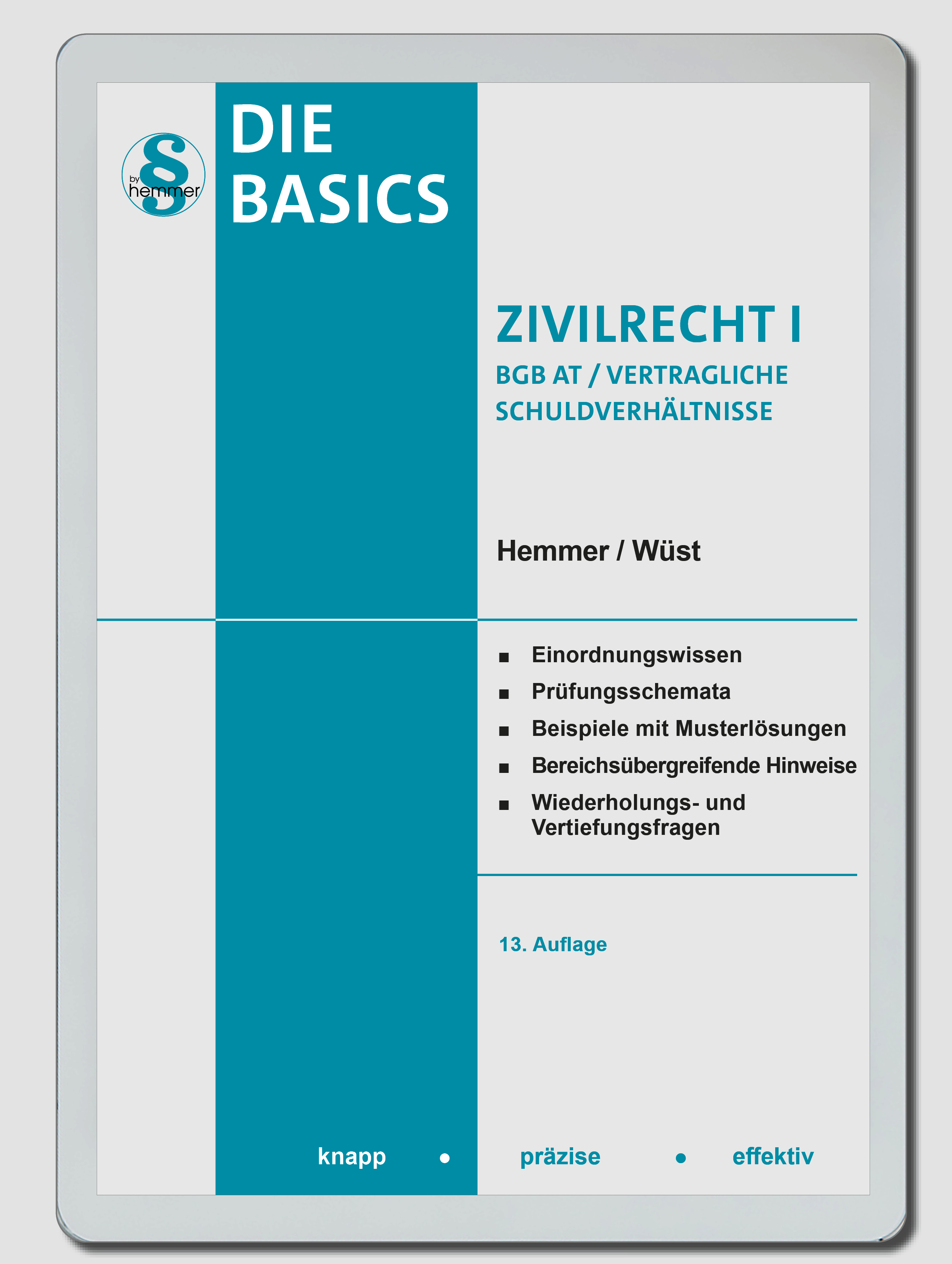eBook Basics Zivilrecht I - BGB AT / Vertragliche Schuldverhältnisse