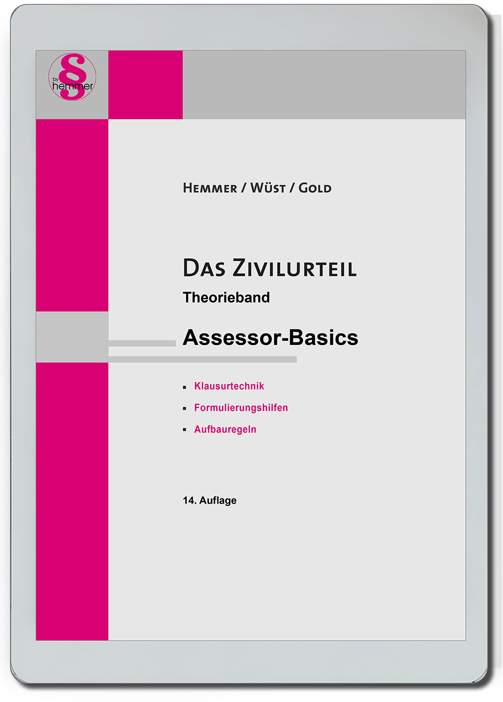 eBook Assessor Das Zivilurteil - Theorieband