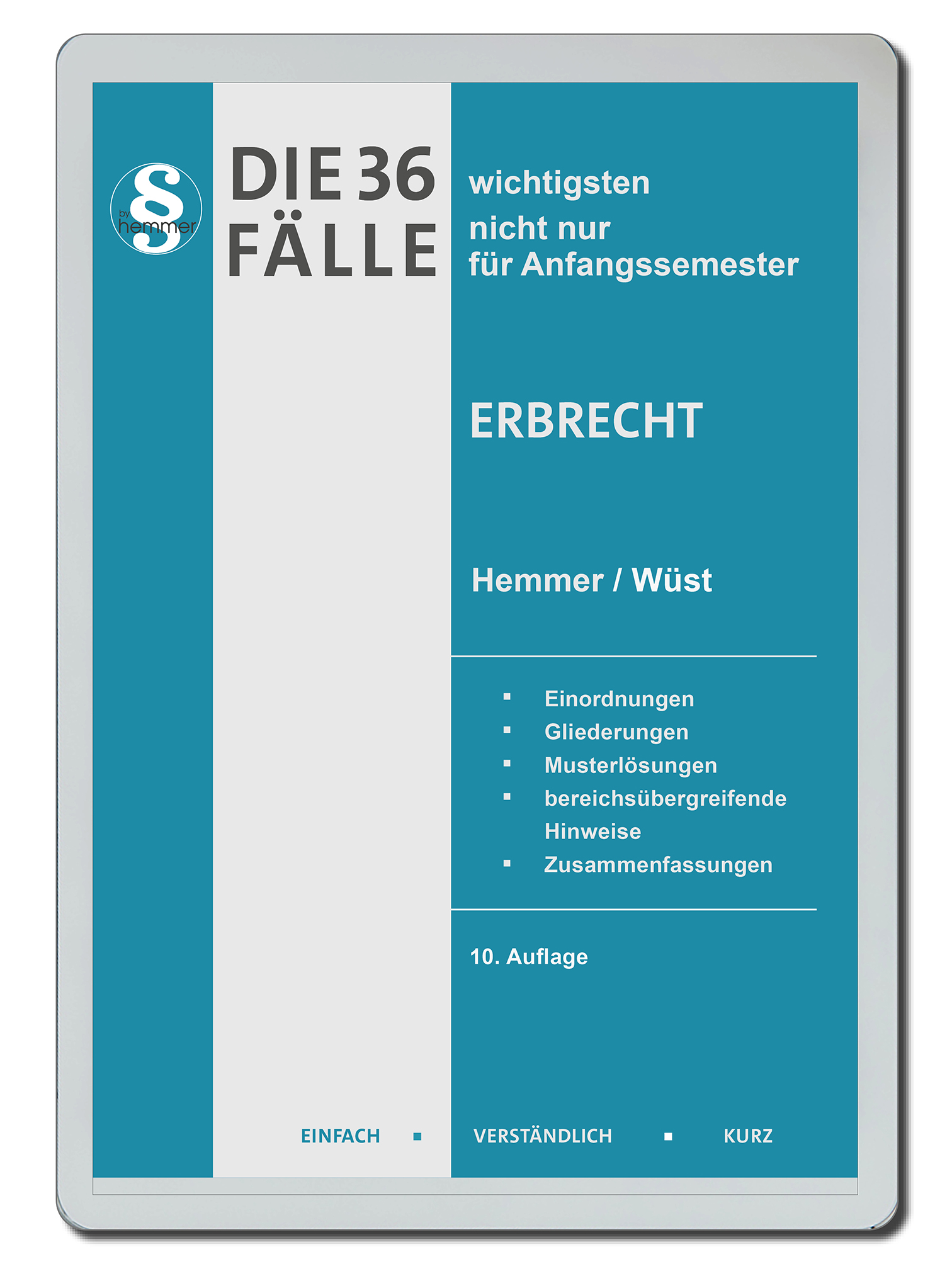 eBook - Die 36 wichtigsten Fälle Erbrecht