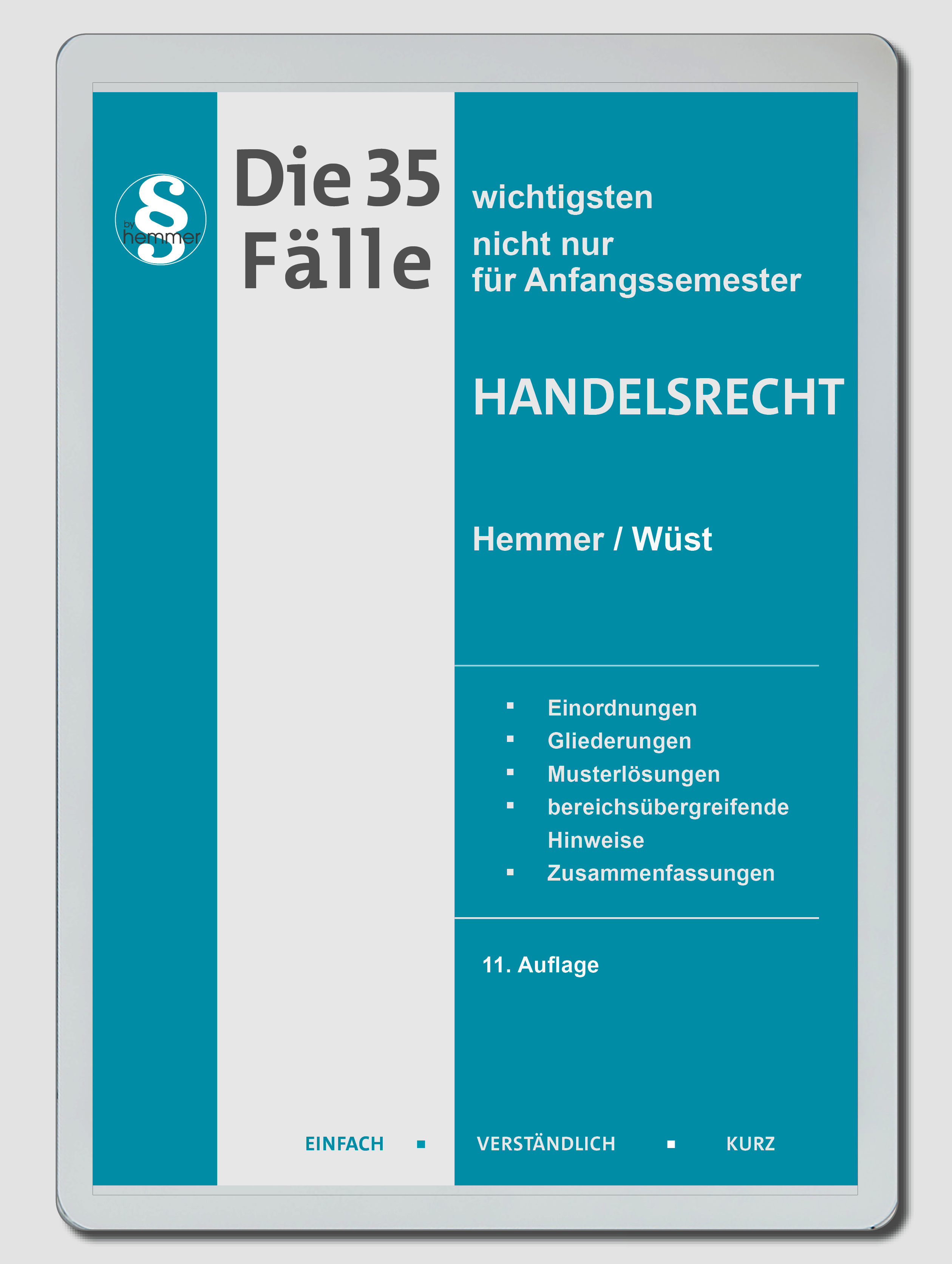eBook - Die 35 wichtigsten Fälle Handelsrecht