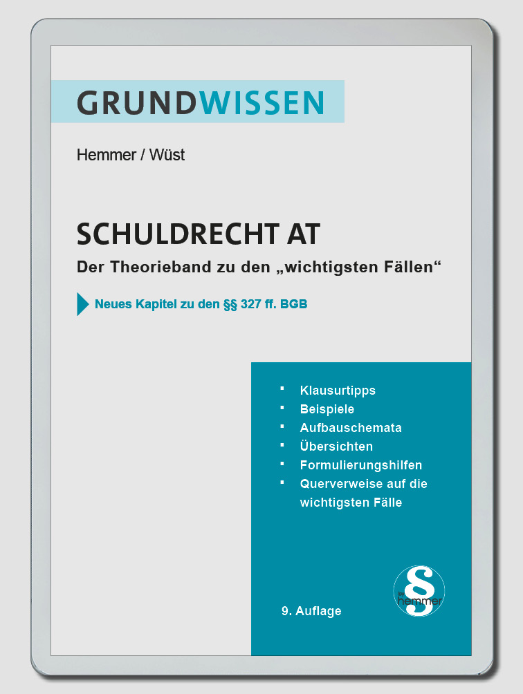 eBook Grundwissen Schuldrecht AT