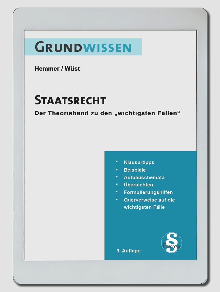 eBook Grundwissen Staatsrecht