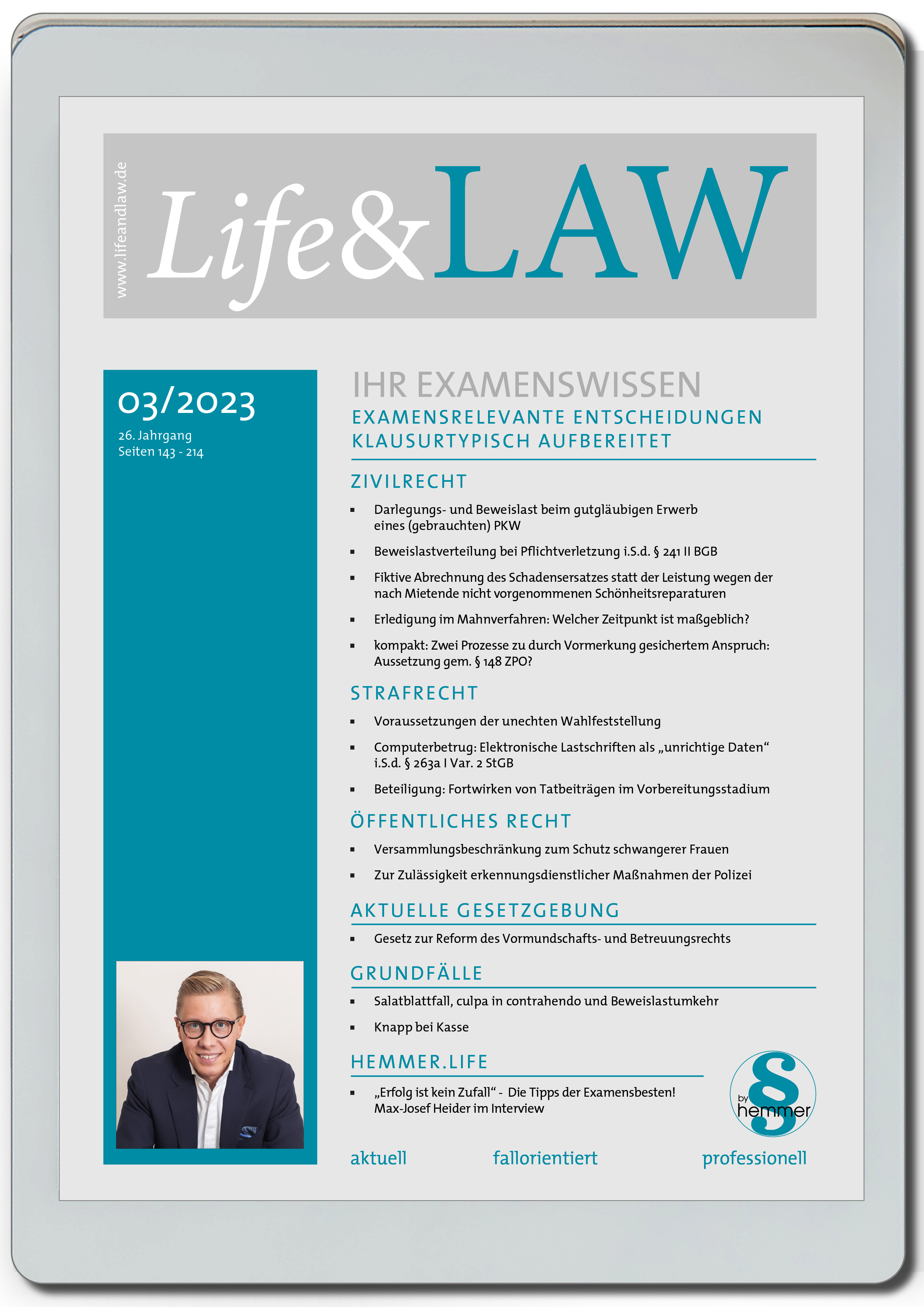 eBook - Life&LAW digital Ausgabe 2023/03