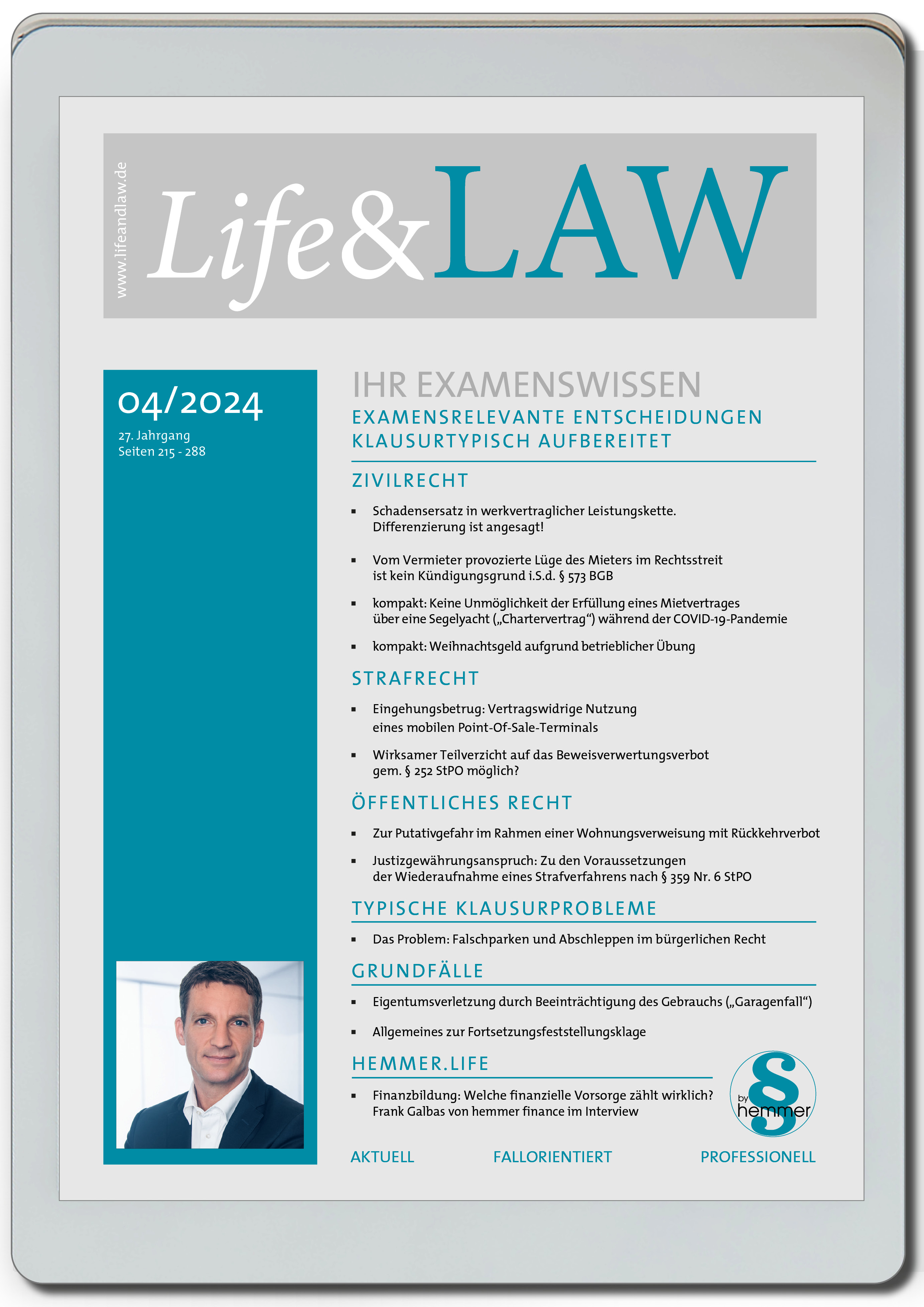 eBook - Life&LAW digital Ausgabe 2024/04