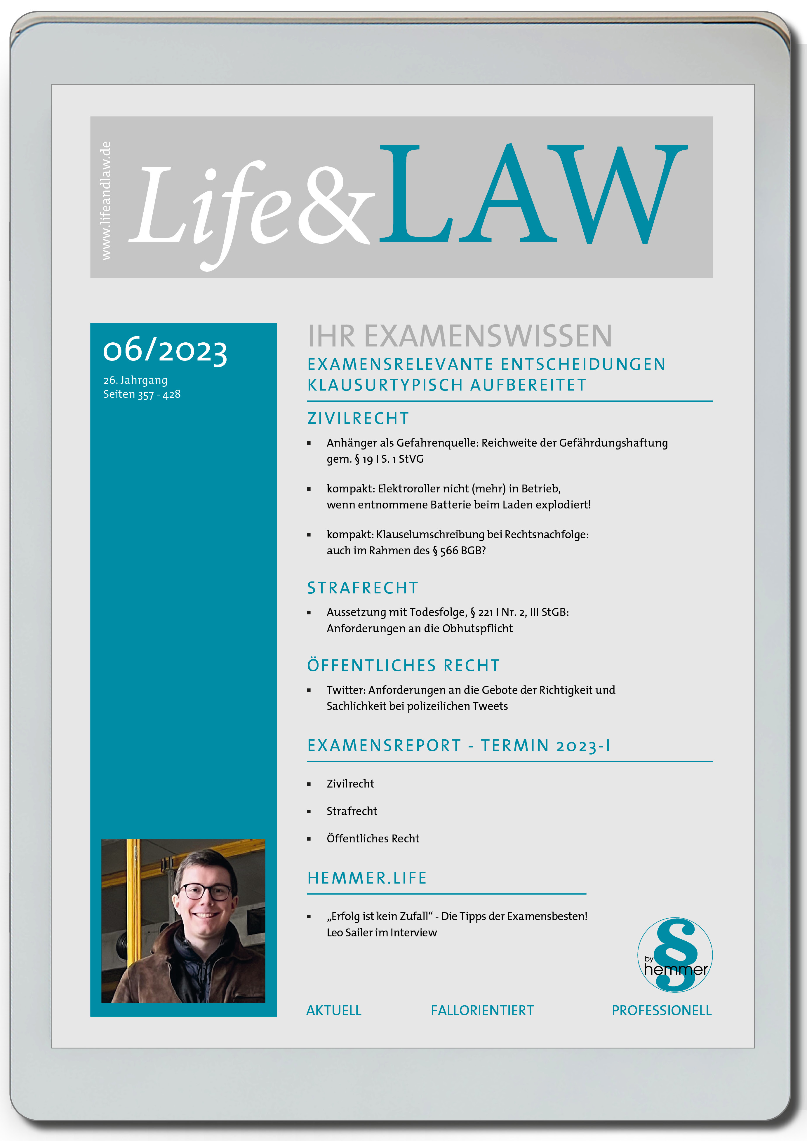 eBook - Life&LAW digital Ausgabe 2023/06