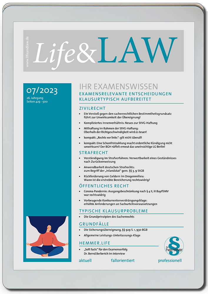 eBook - Life&LAW digital Ausgabe 2023/07