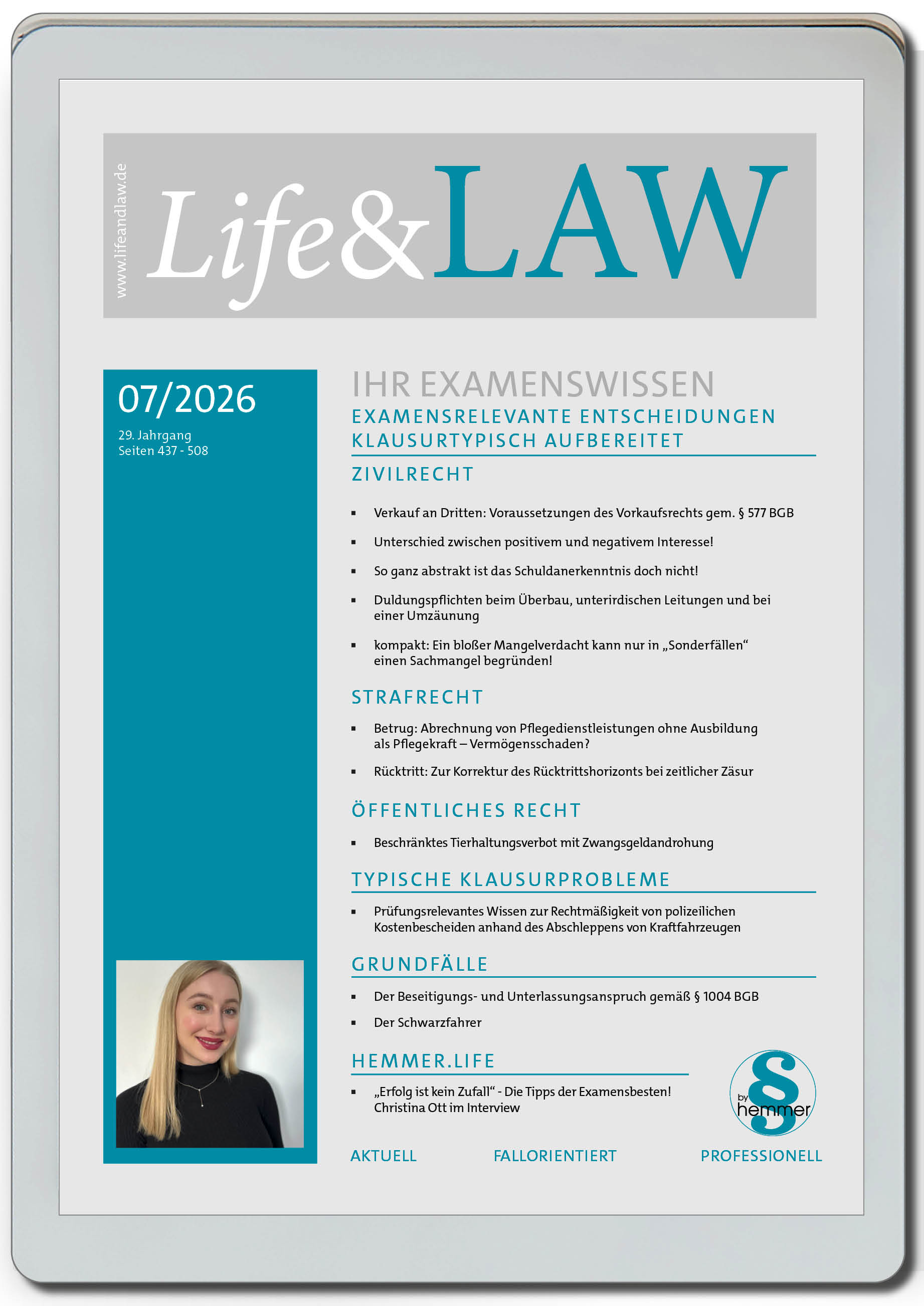 eBook - Life&LAW digital Ausgabe 2026/07