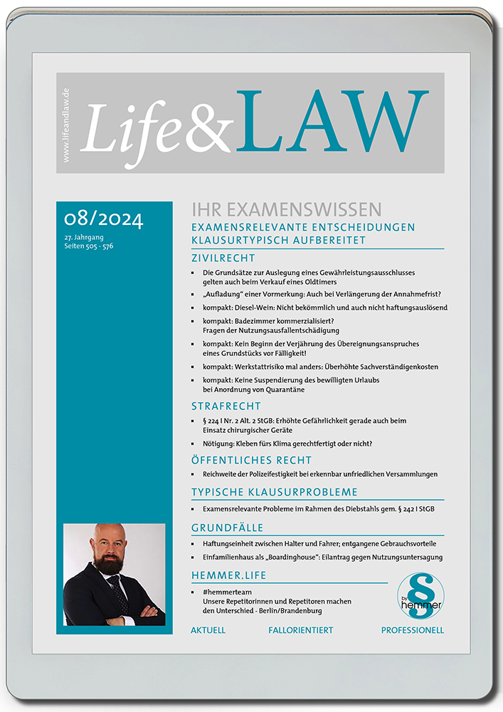 eBook - Life&LAW digital Ausgabe 2024/08