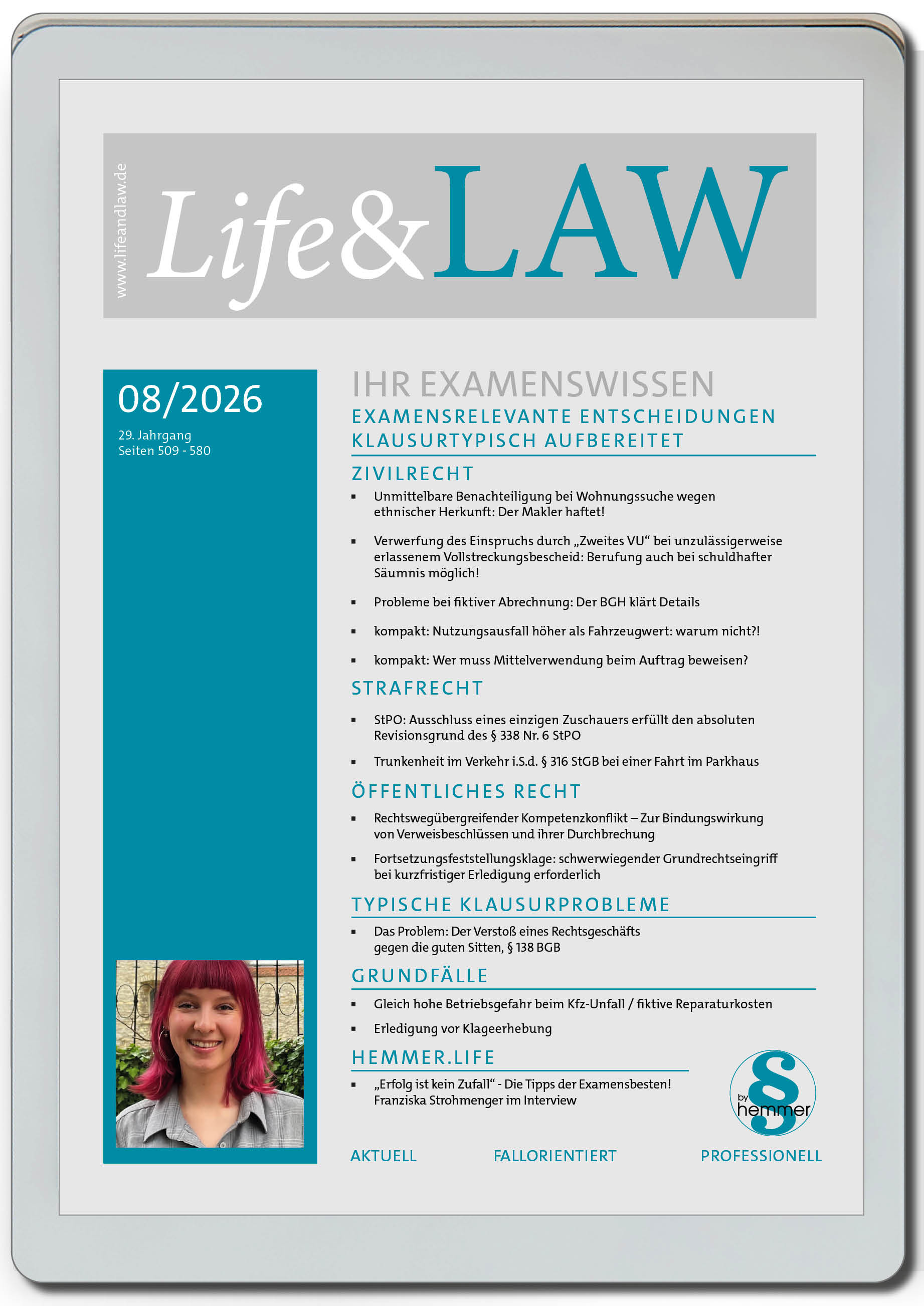 eBook - Life&LAW digital Ausgabe 2026/08