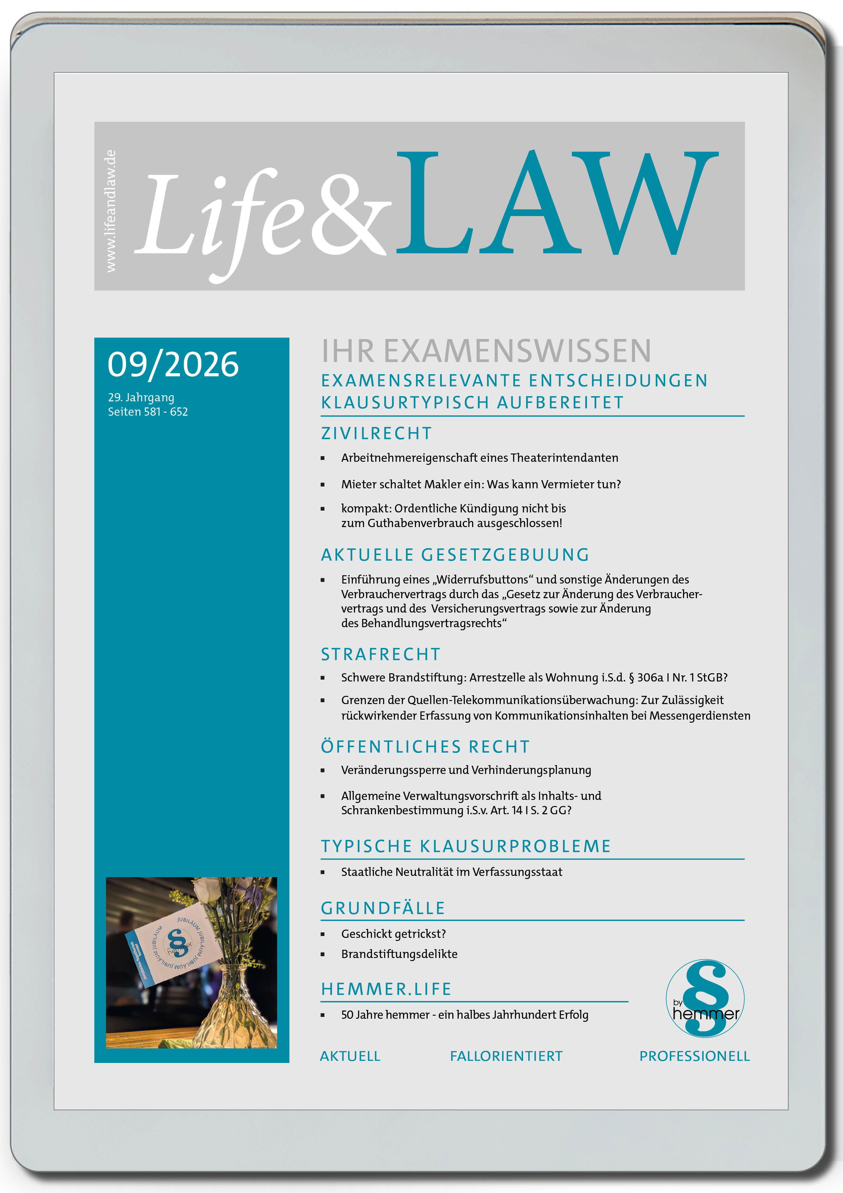 eBook - Life&LAW digital Ausgabe 2026/09
