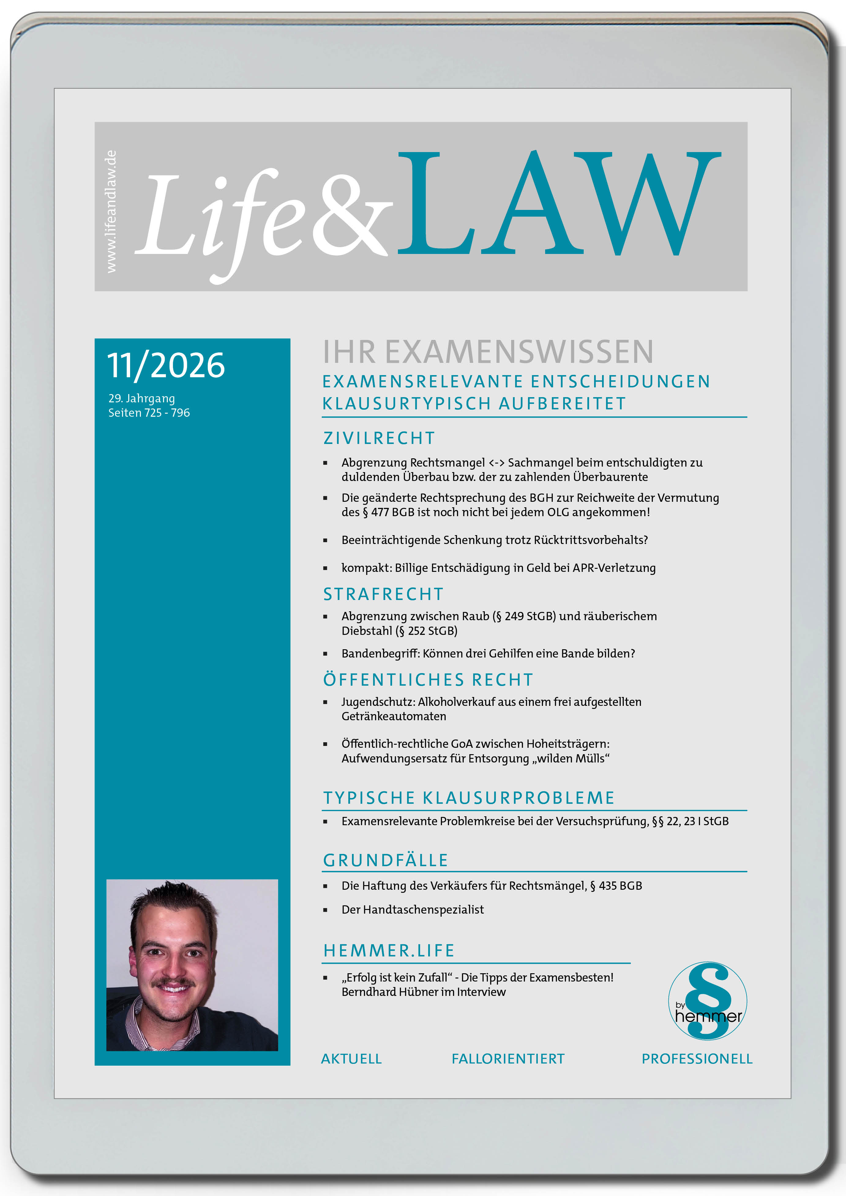 eBook - Life&LAW digital Ausgabe 2026/11