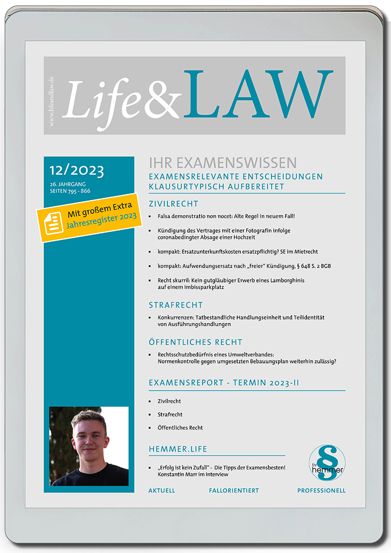 eBook - Life&LAW digital Ausgabe 2023/12