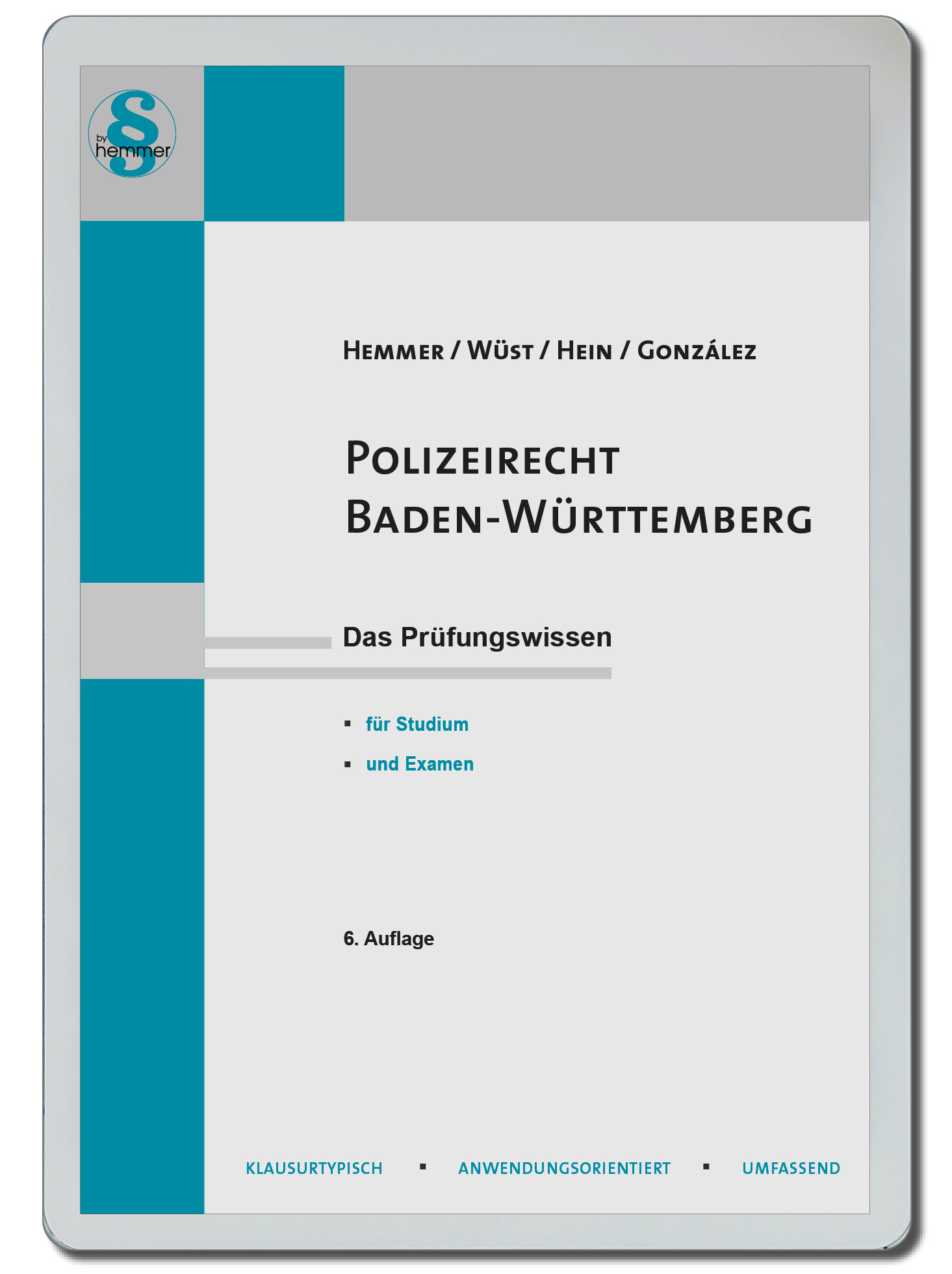 eBook Polizeirecht Baden-Württemberg
