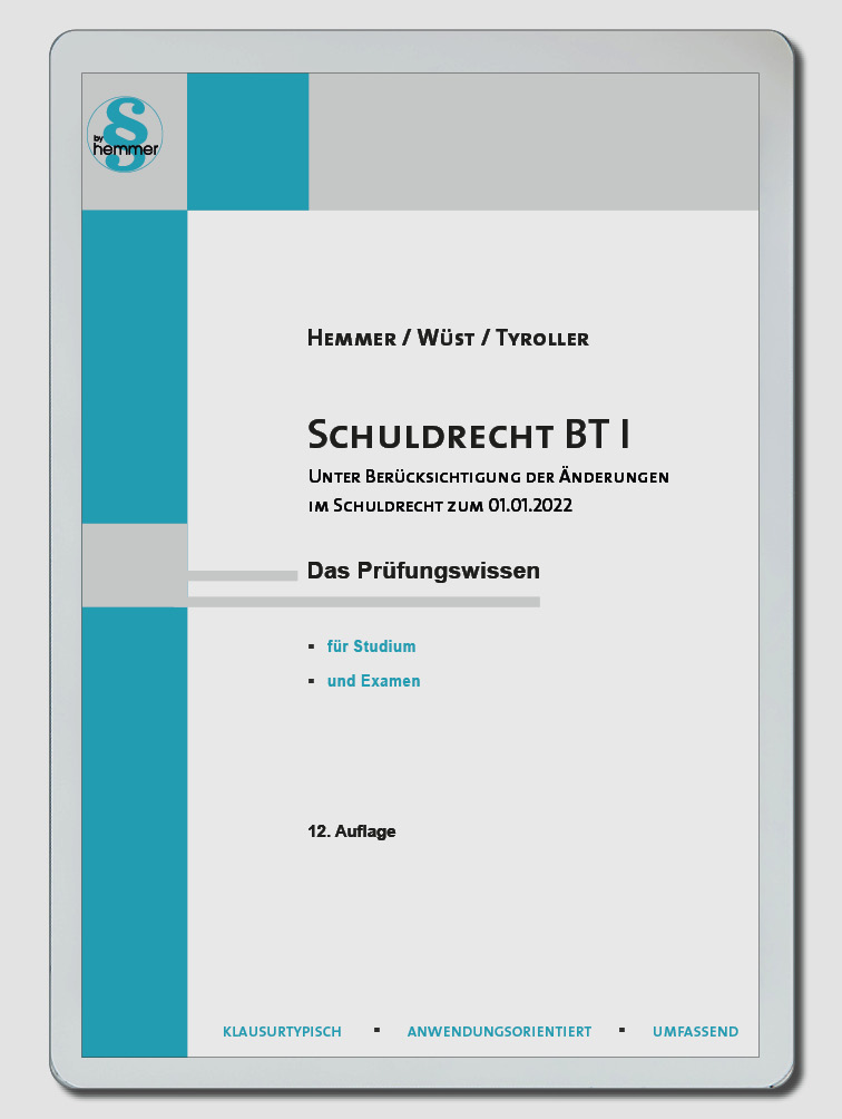 eBook Schuldrecht BT I