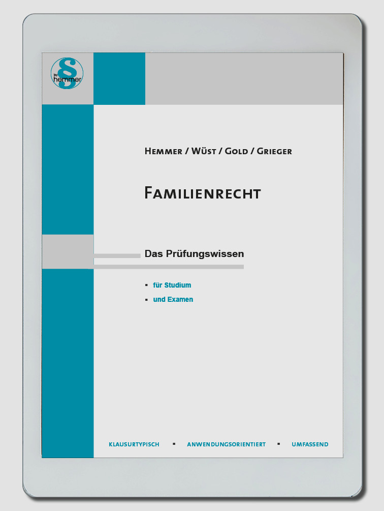 eBook Skript Familienrecht