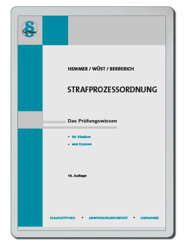 eBook Strafprozessordnung (StPO)