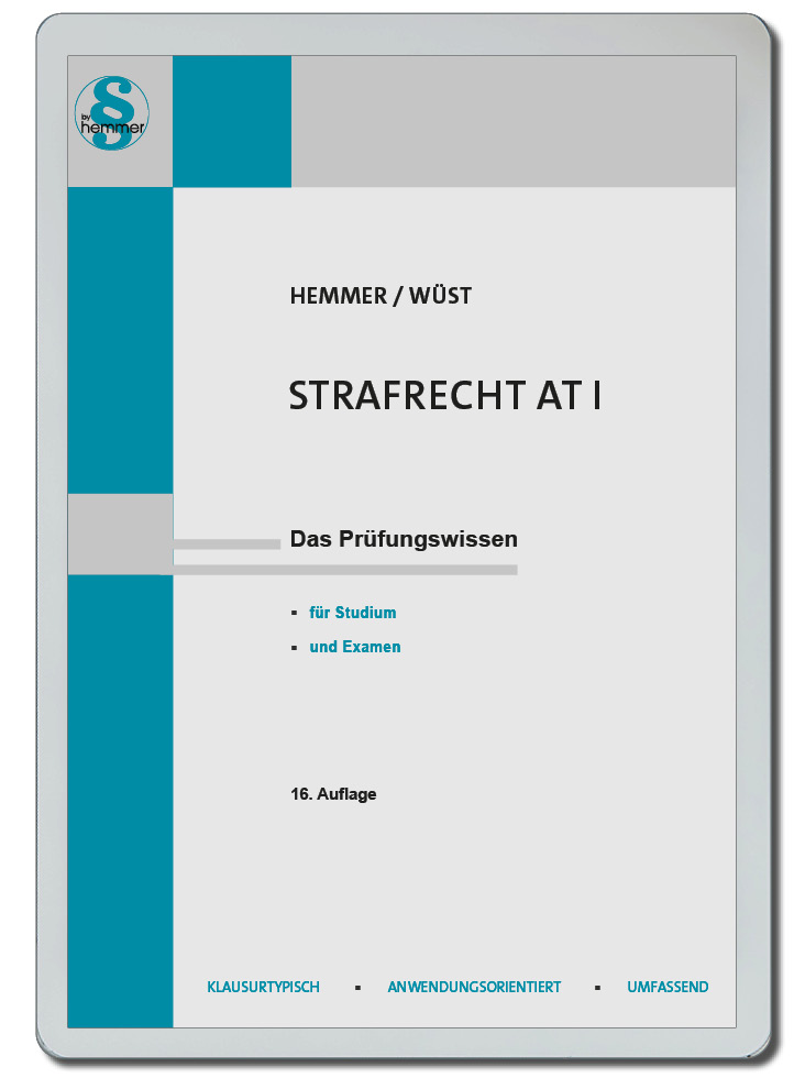 eBook Strafrecht AT I