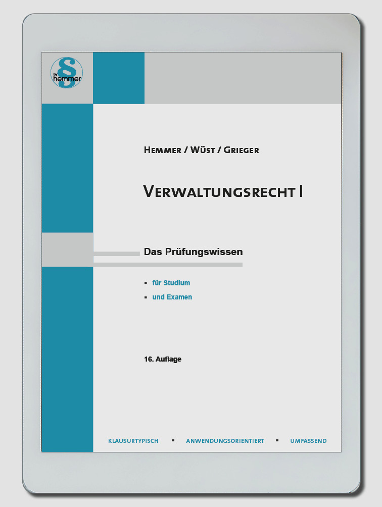 eBook Verwaltungsrecht I