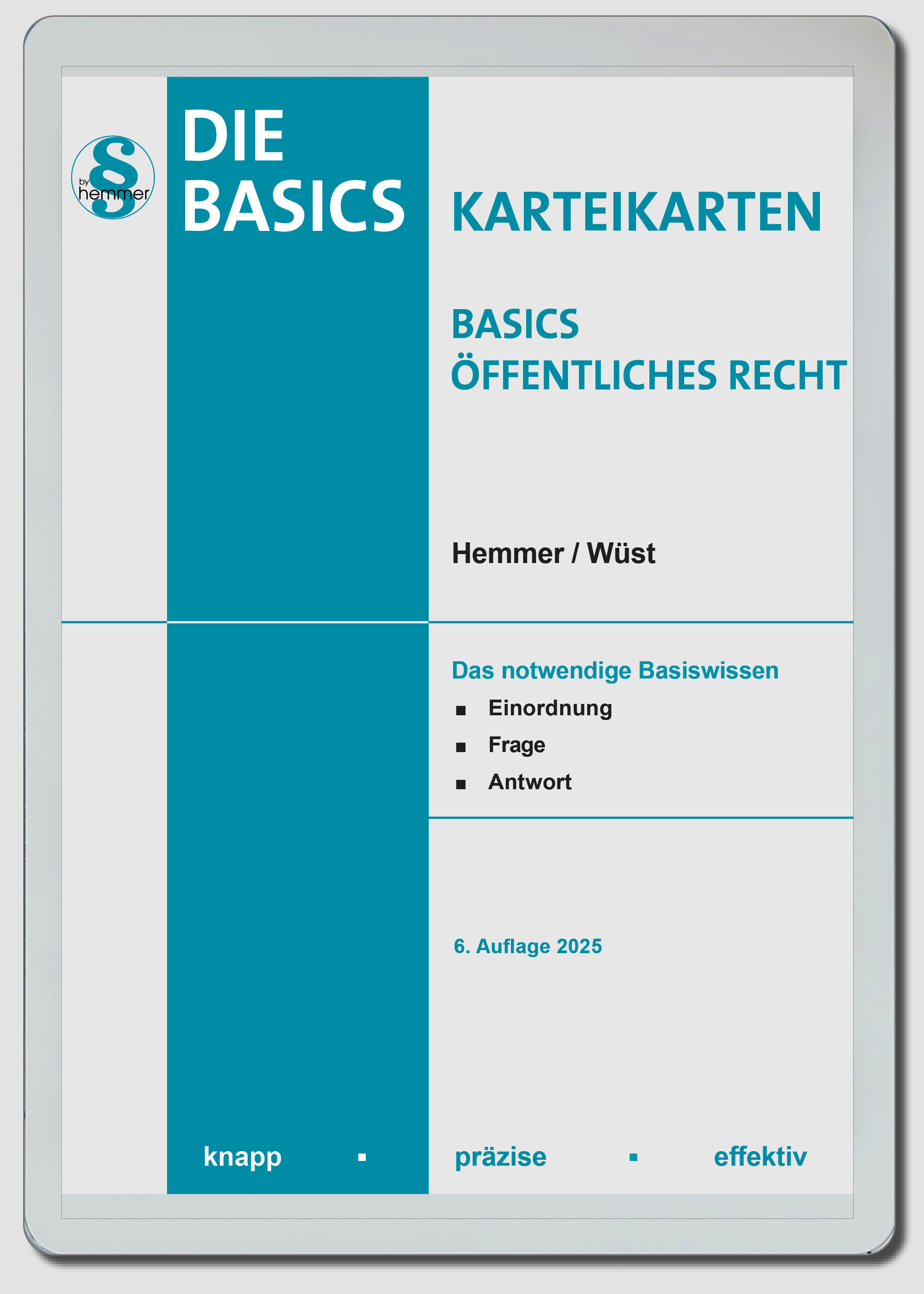 eCards - Karteikarten Basics Öffentliches Recht